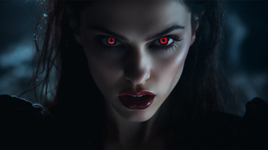 Unveil The Ultimate Halloween Aura With Colored Vampire Contact Lenses