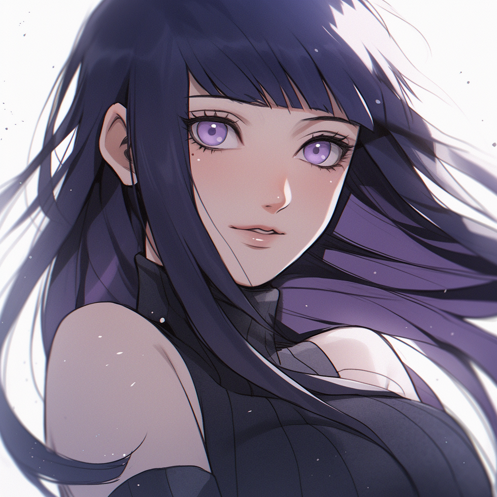 PRIMAL ® Hinata Hyuga Pink & Purple Cosplay Contact Lenses