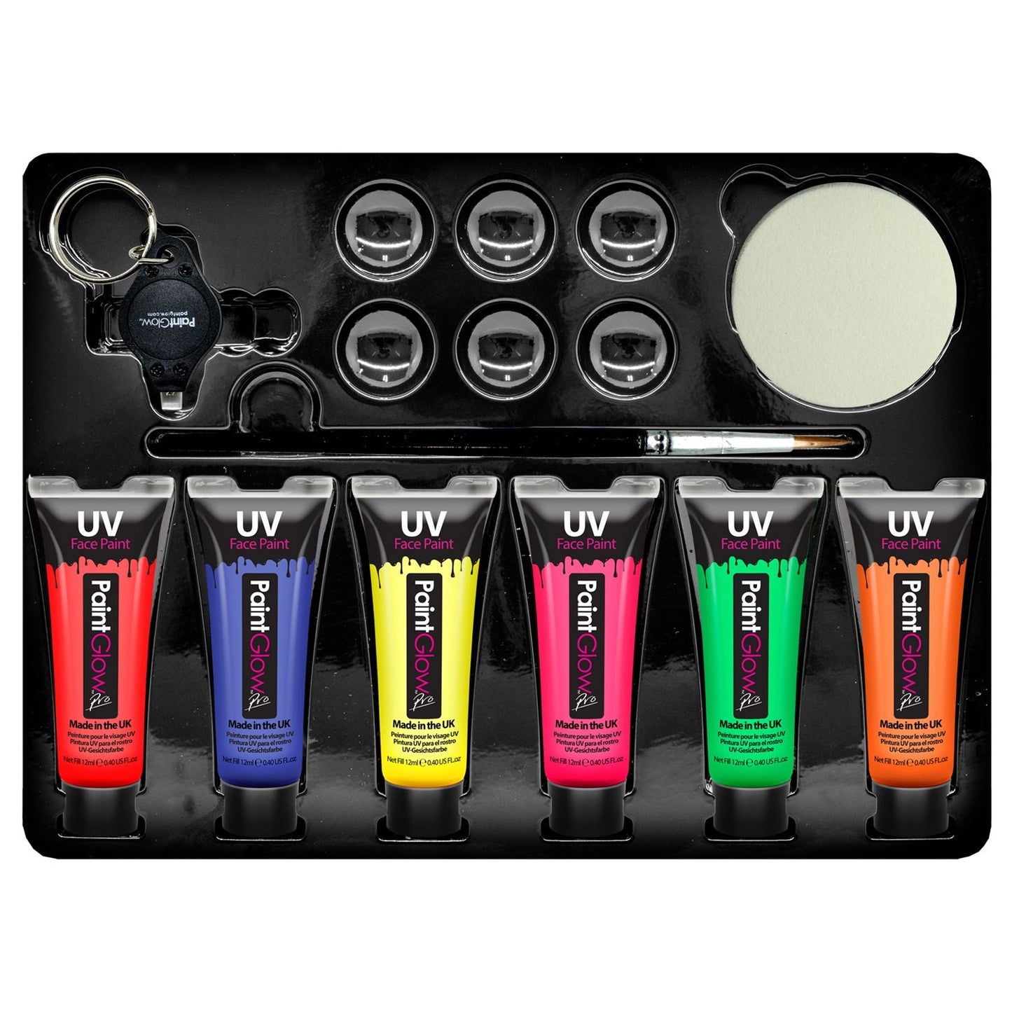 PaintGlow Neon UV Gift Set
