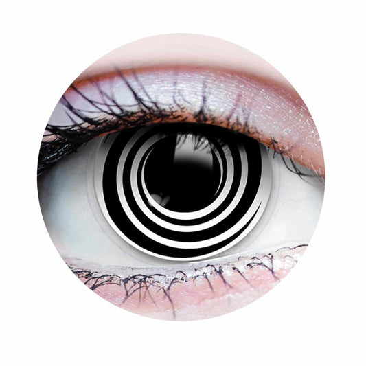 Hypnotized Black Contact Lenses