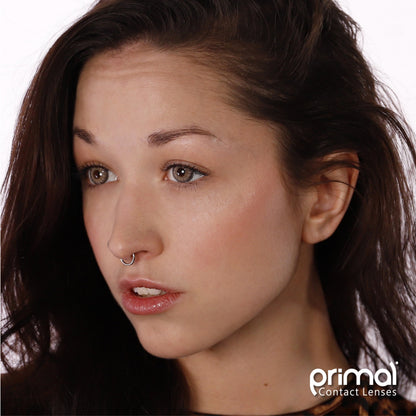 PRIMAL® Crystal Hazel - Frosted Hazel Coloured Contact Lenses