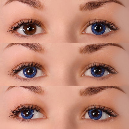 PRIMAL® Enchanted Azure - Blue Colored contact Lenses