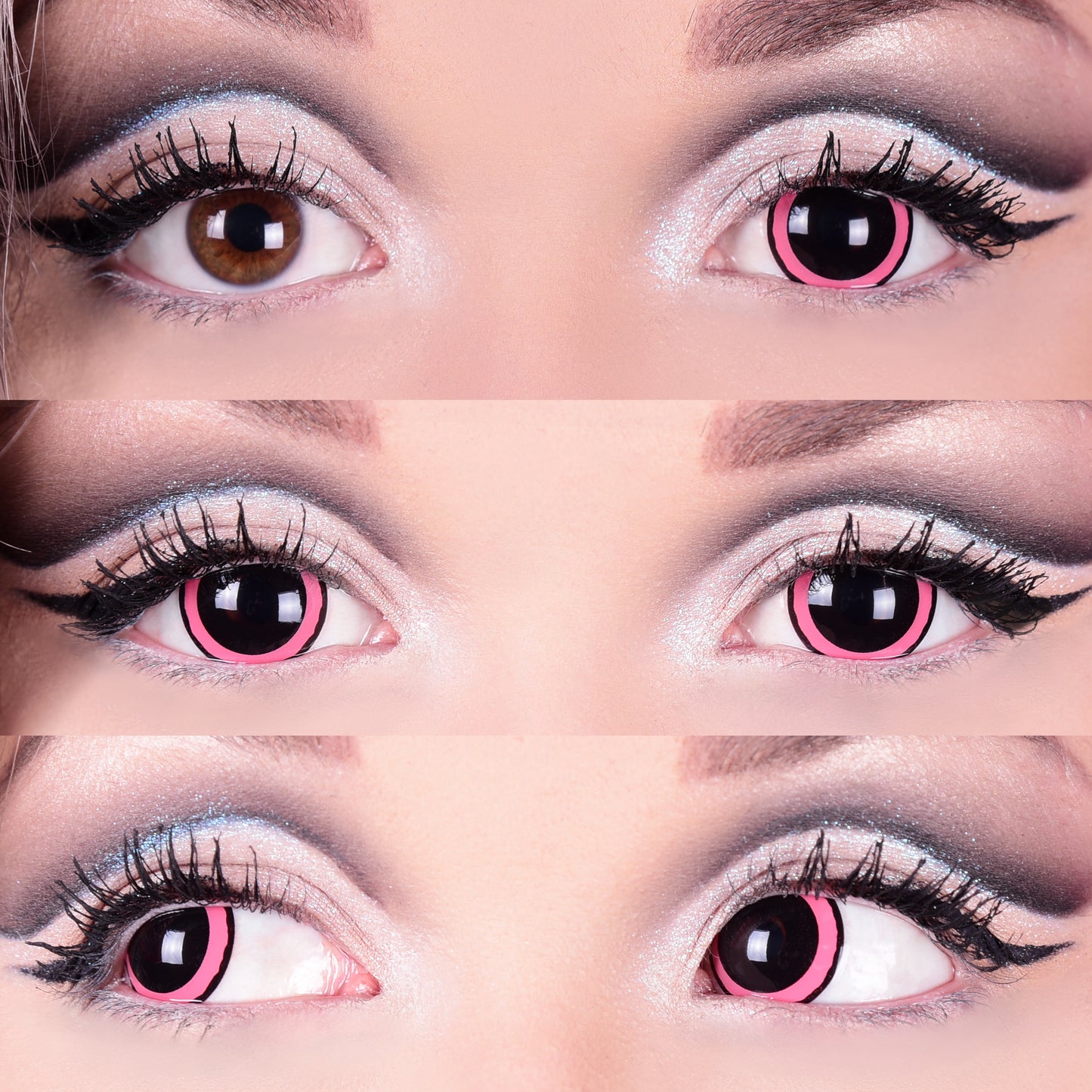 PRIMAL ® ACID I - Pink & Black Colored Contact Lenses