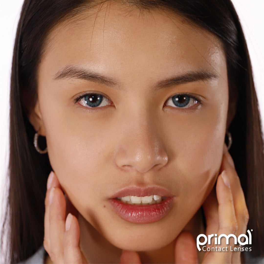 Celestial Ocean Model Portrait Closeup