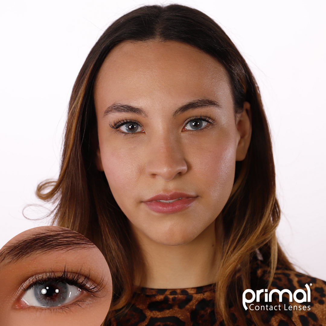 Pure Ocean Contacts Model Portrait