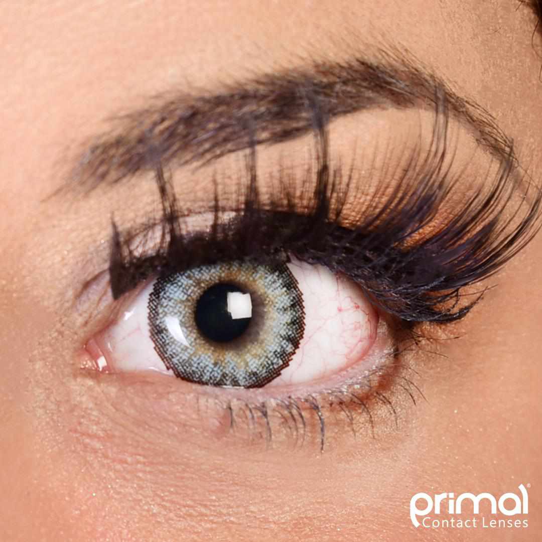 Starlight Ocean Contact Lens Closeup