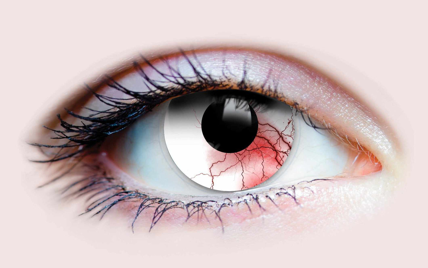 Walking Dead Contact Lenses Eye Closeup