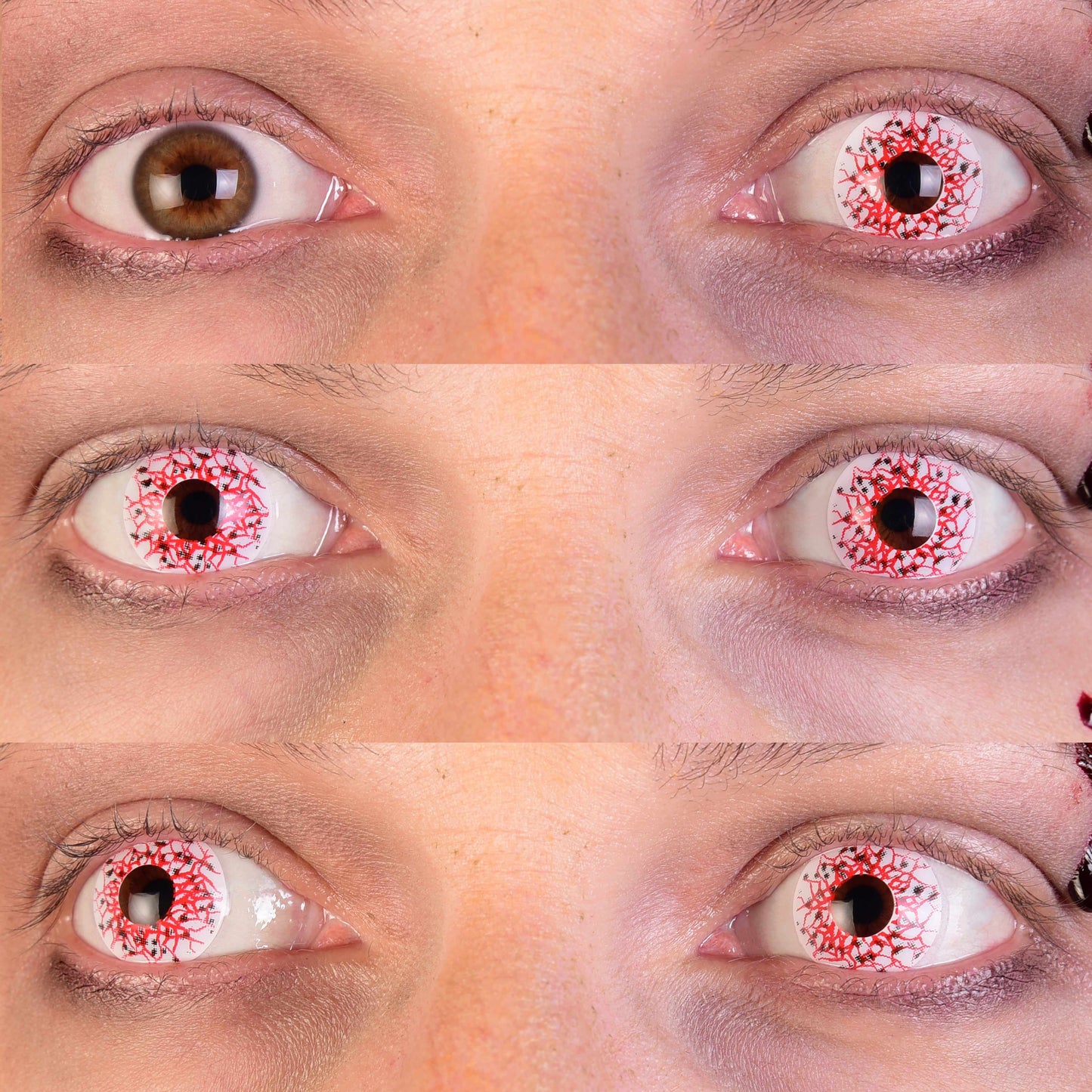 Berserker Red Contact Lenses 3eyes Mockup