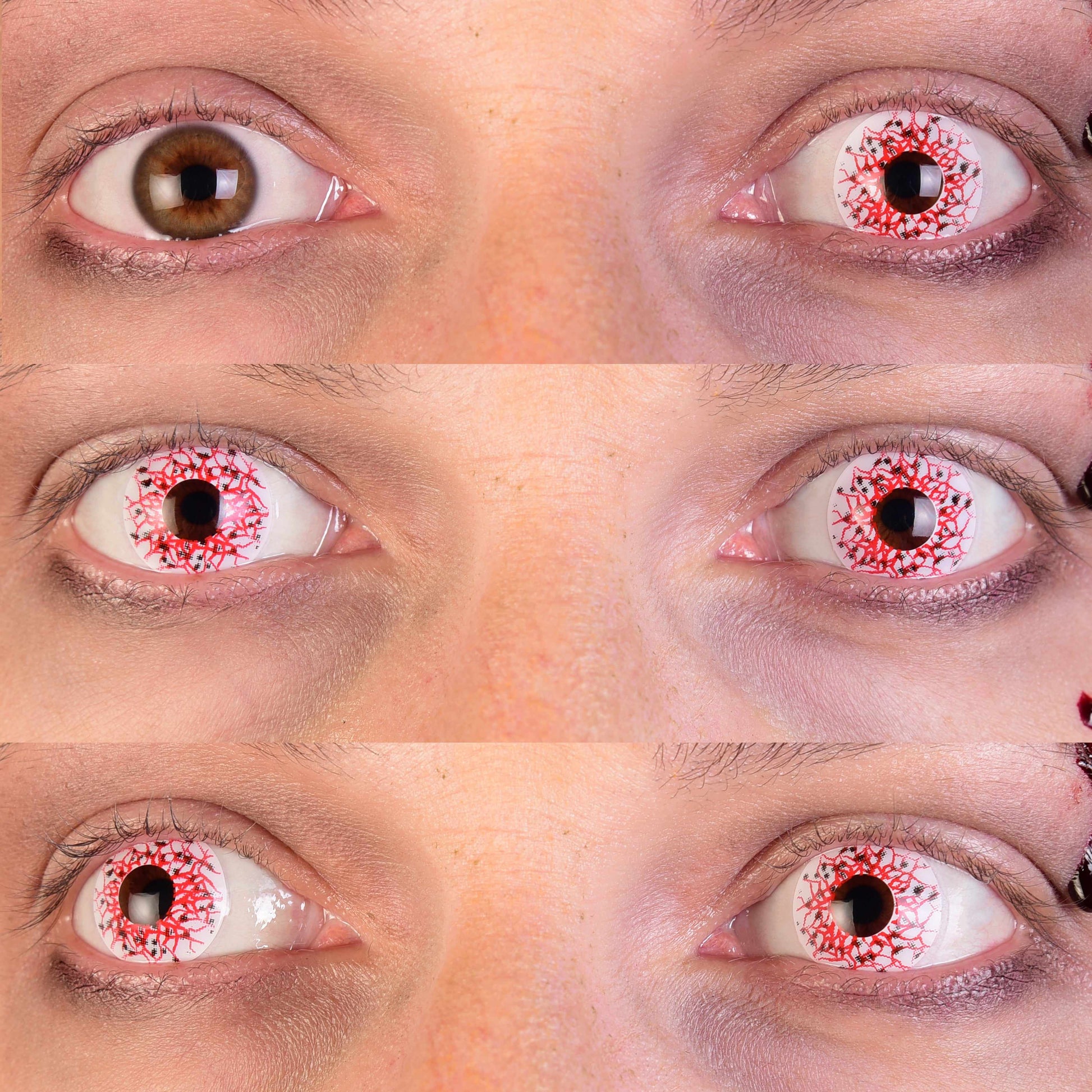 Berserker Red Contact Lenses 3eyes Mockup