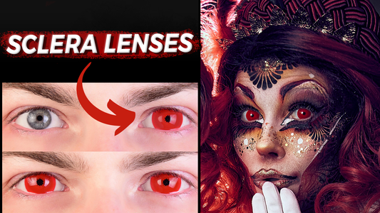 What Are Sclera Contacts? Your Guide To Cosplay And Halloween
