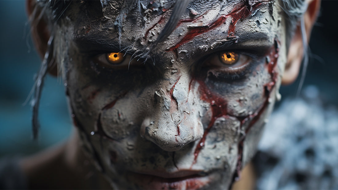 Unleash The Plague: Transform with These Terrifying Zombie Contact Lenses!
