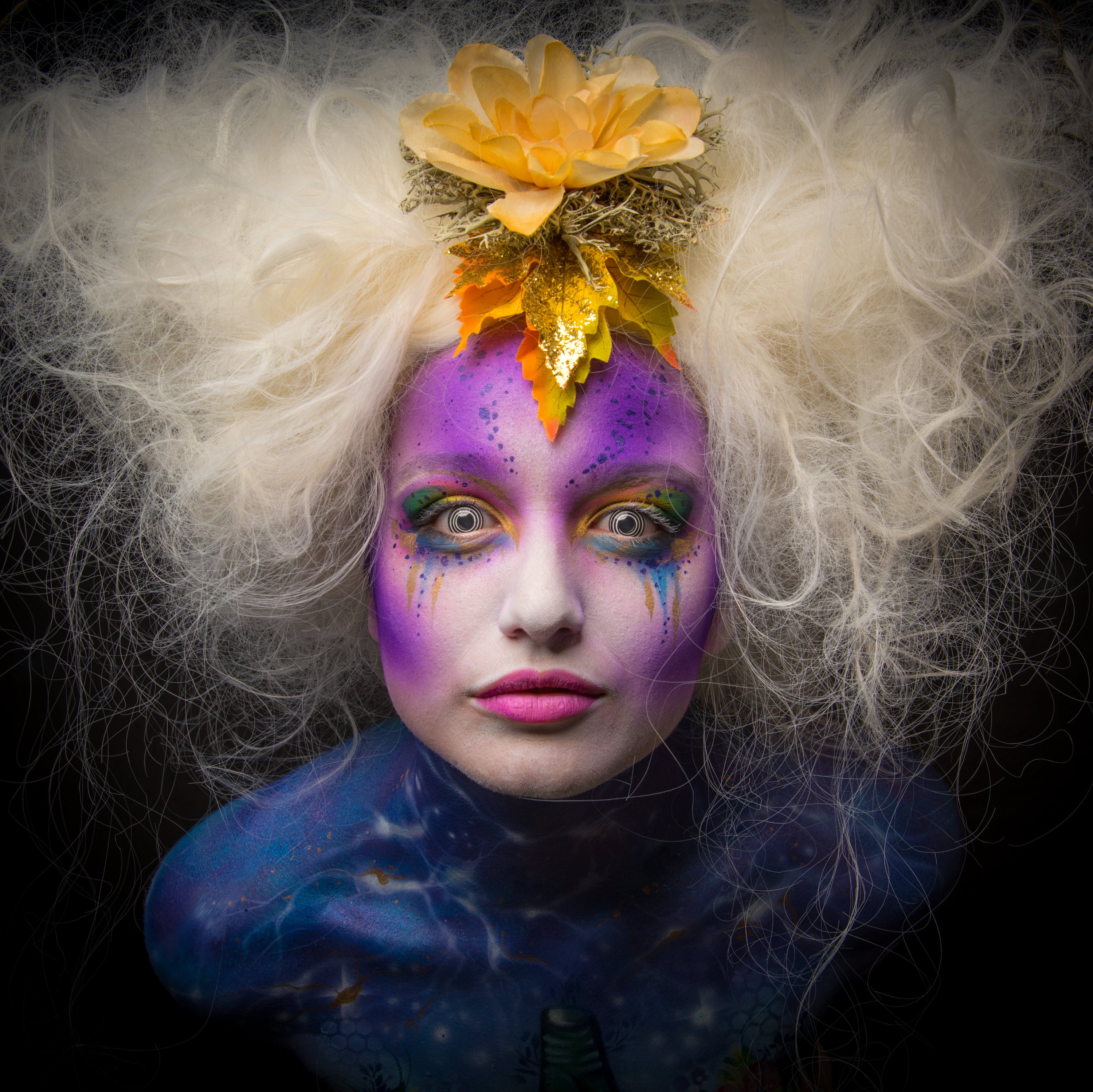 Black Contact Lenses Halloween & Cosplay PRIMAL ® Contact Lenses