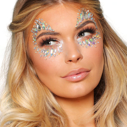 Glitter Me Up Face Jewels Diamond Kiss