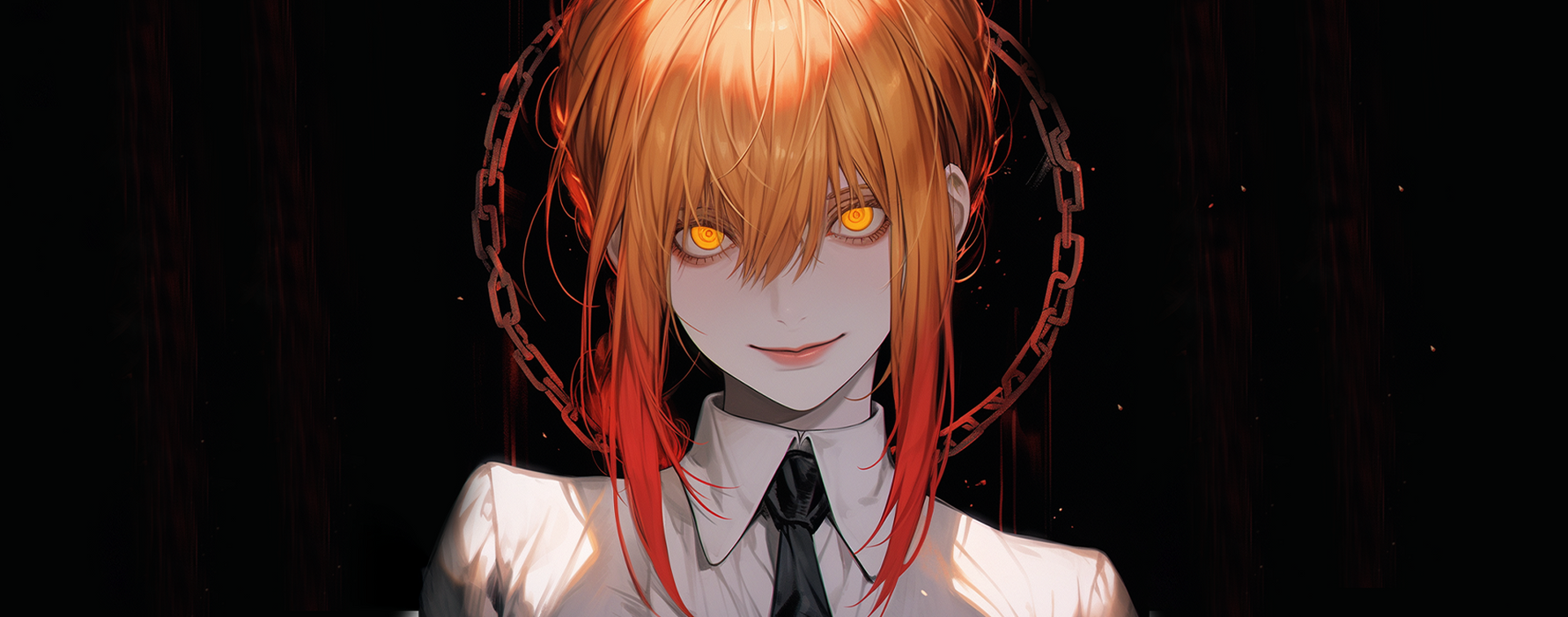 Makima Chainsaw Man Cosplay Contacts PRIMAL ® Contact Lenses