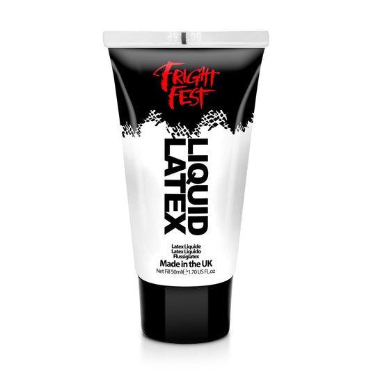 Fright Fest Liquid Latex White 50ml Tube