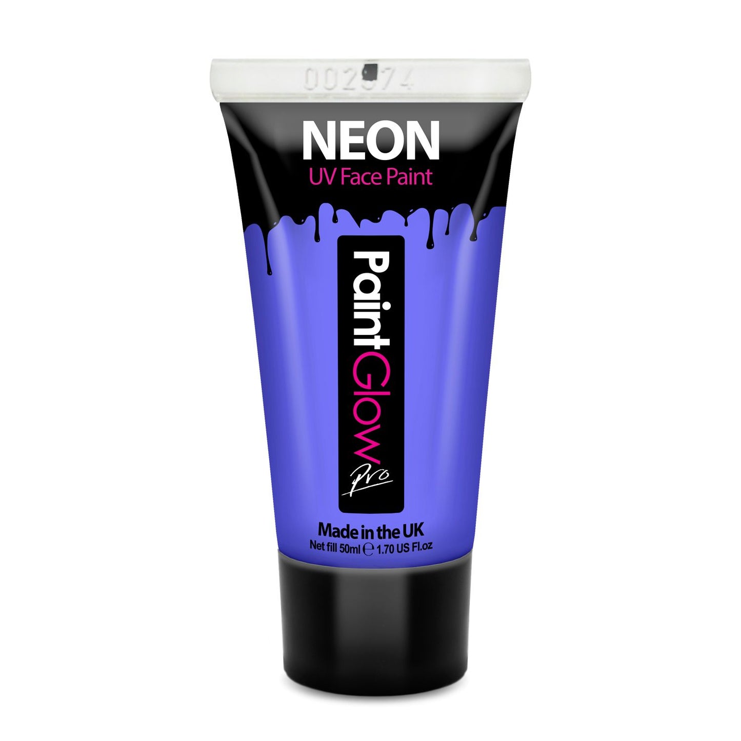 PaintGlow UV Face & Body Paint  Blue 50ml