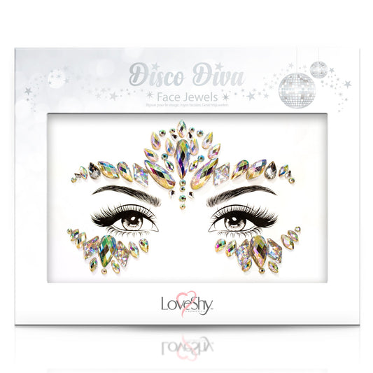 Glitter Me Up Face Jewels Disco Diva
