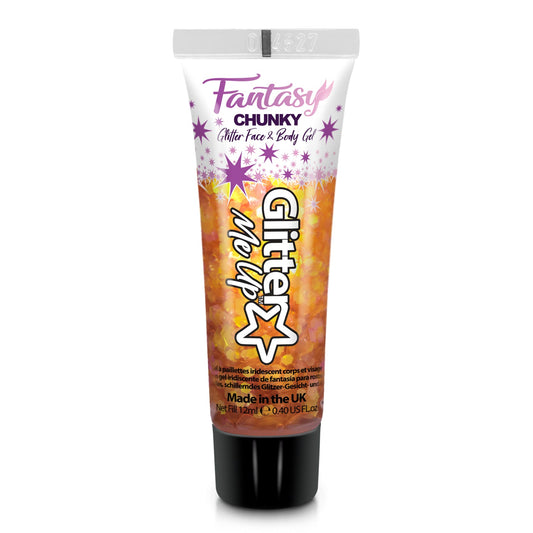 Glitter Me Up Iridescent Chunky Glitter Gel Dragon Heart 12ml
