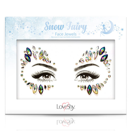Glitter Me Up Face Jewels Snow Fairy