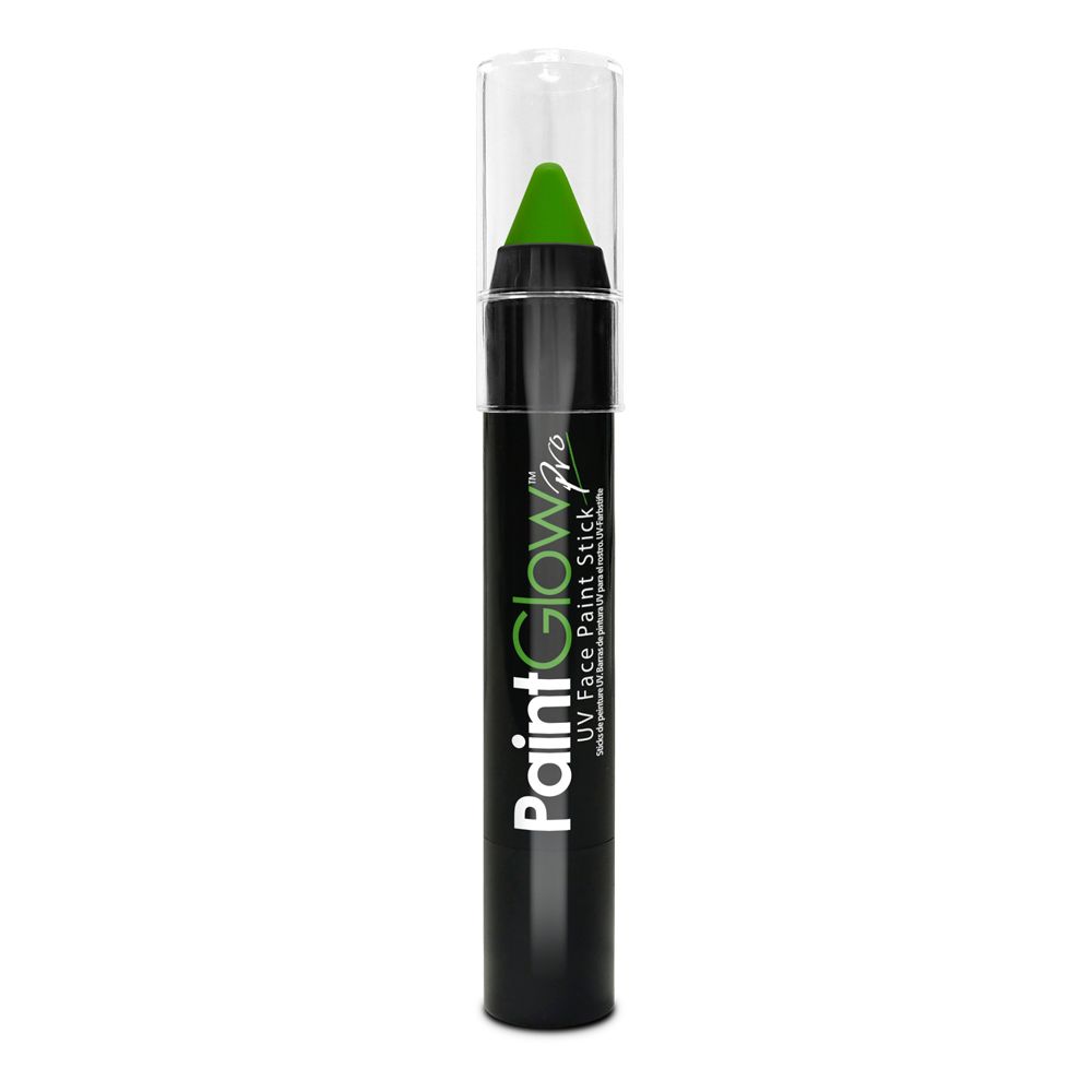 PaintGlow UV Face & Body Paint Crayon Green  3.5g