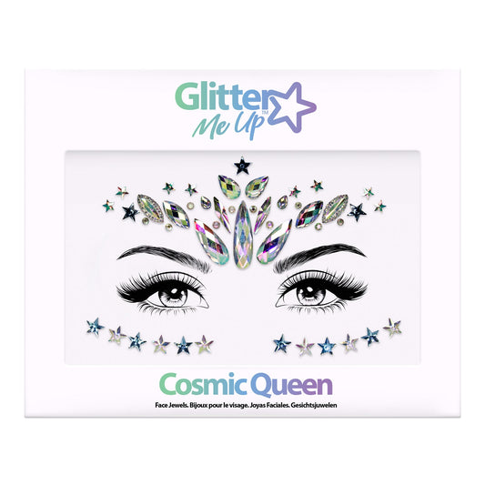 Glitter Me Up Face Jewels Cosmic Queen