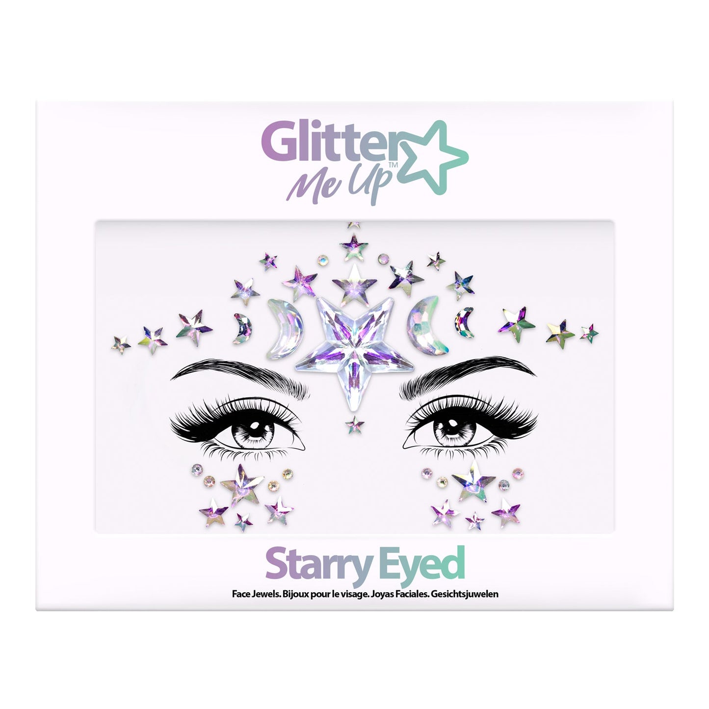 Glitter Me Up Face Jewels Starry Eyed