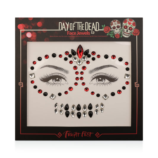 Fright Fest Face Jewels Day of the Dead