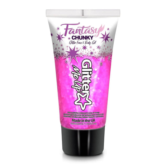 Glitter Me Up Iridescent Chunky Glitter Gel Flamingo Fiesta 50ml