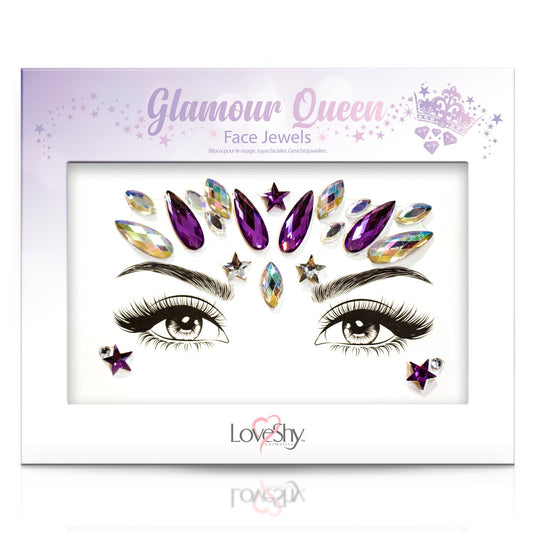 Glitter Me Up Face Jewels Glamour Queen
