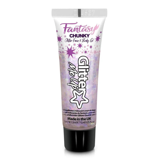 Glitter Me Up Iridescent Chunky Glitter Gel Unicorn Dreams 12ml
