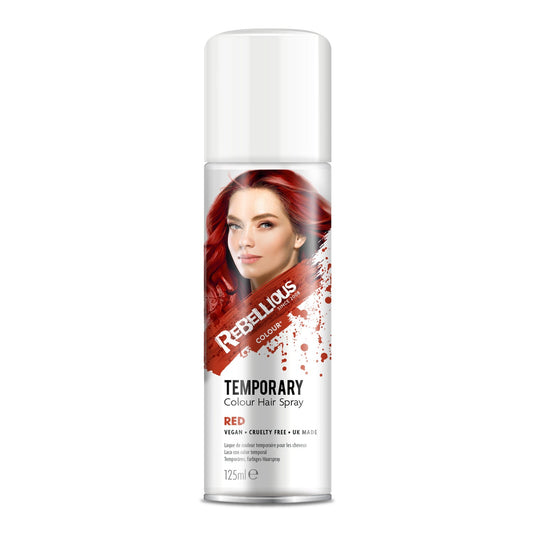 Rebellious Red Color Washable Hair Spray 125ml