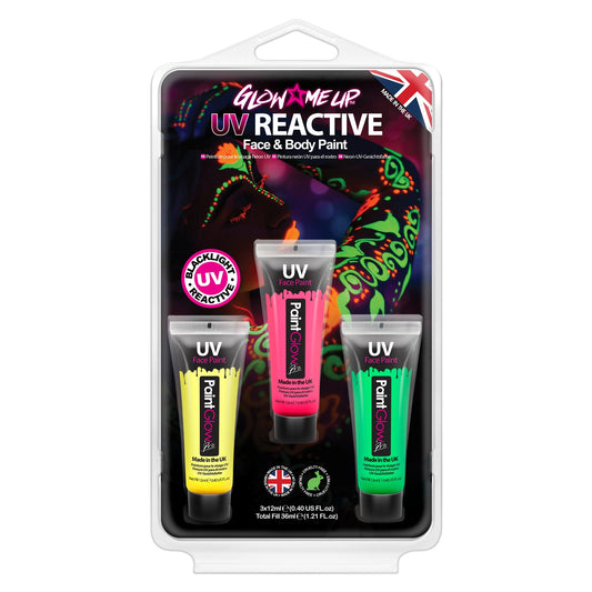 PaintGlow Neon UV Clamshell