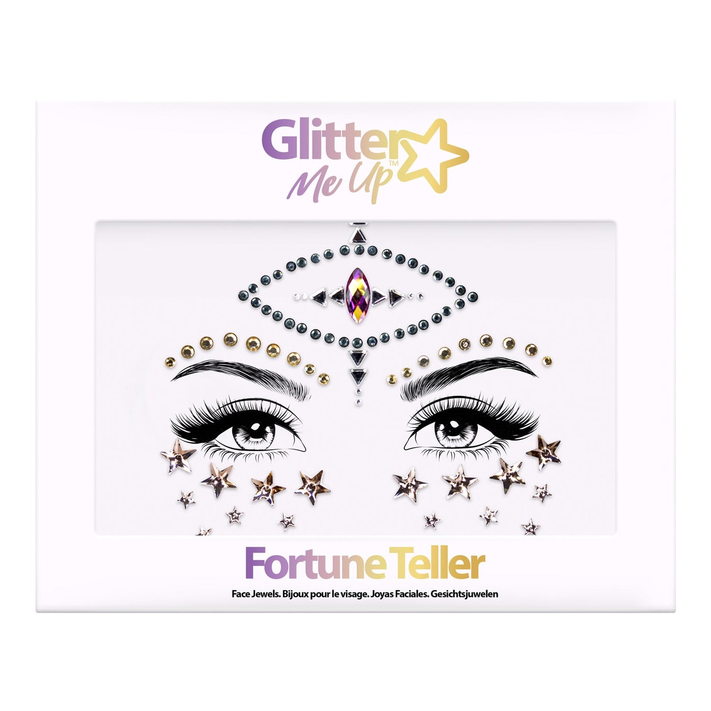 Glitter Me Up Face Jewels Fortune Teller