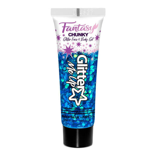 Glitter Me Up Iridescent Chunky Glitter Gel Mermazing 12ml