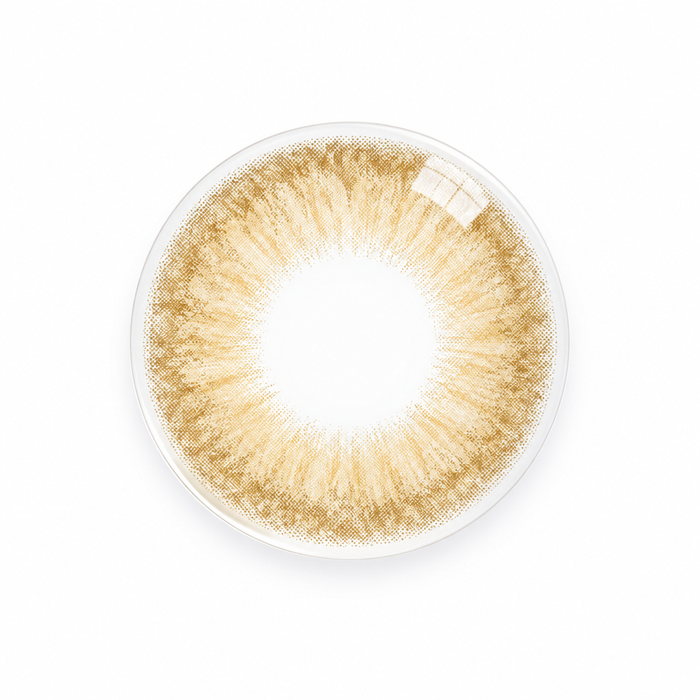 Golden hazel lens