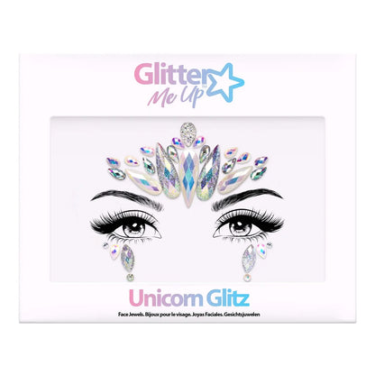 Glitter Me Up Face Jewels Unicorn Glitz