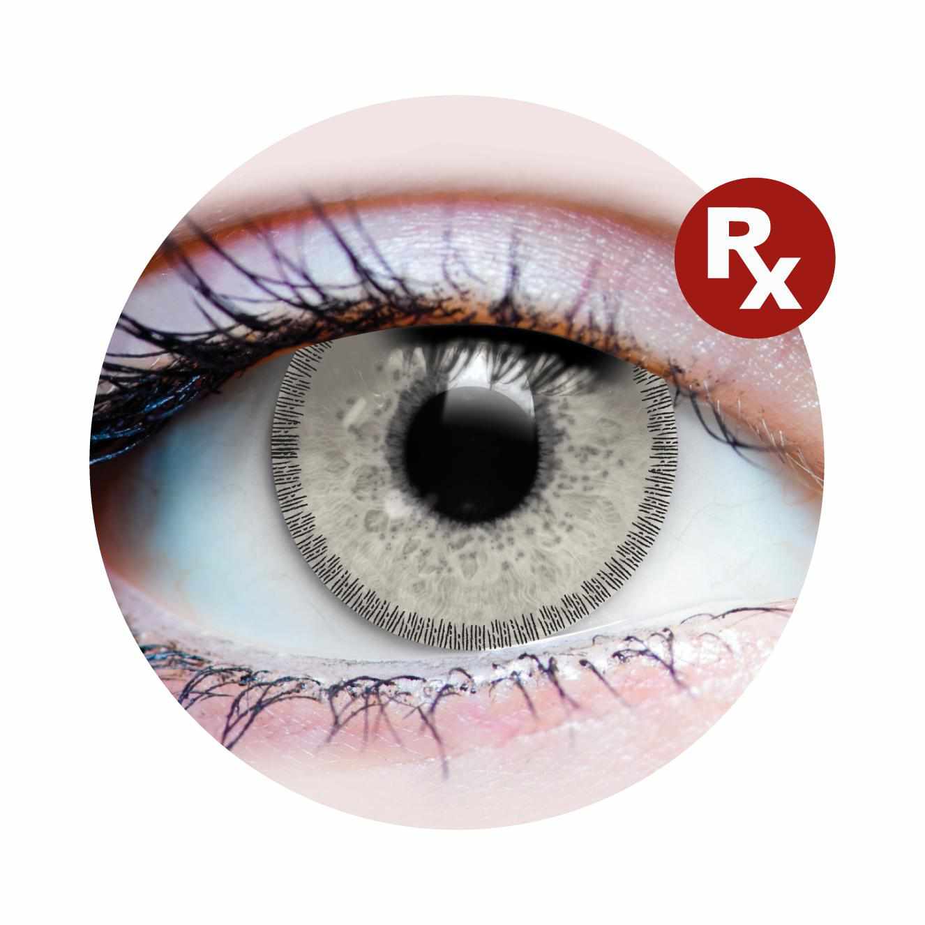 White colored contact lenses, coloured contact lenses, color contacts, circle lens.