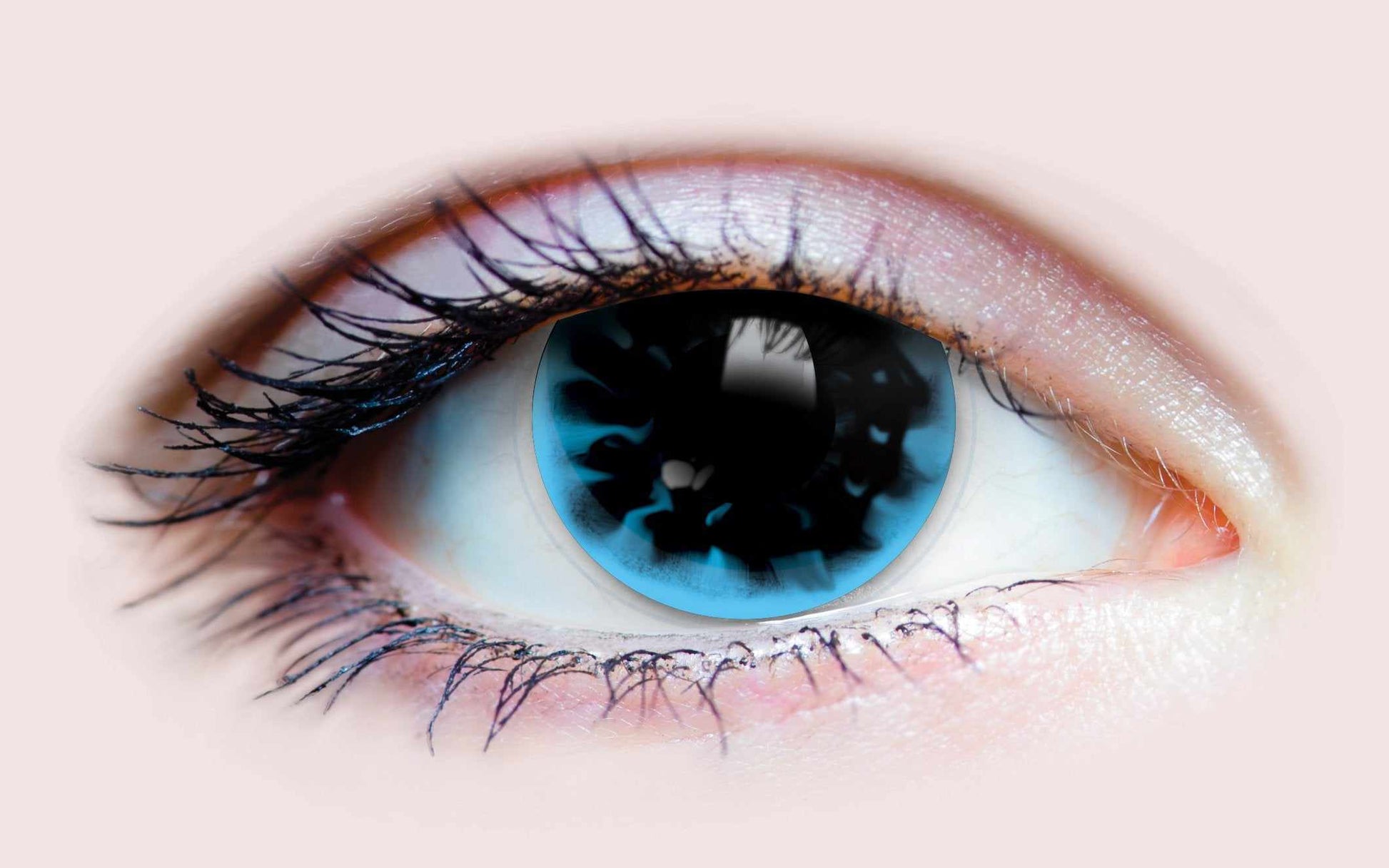 Marvel Loki Contact Lenses Eye Closeup
