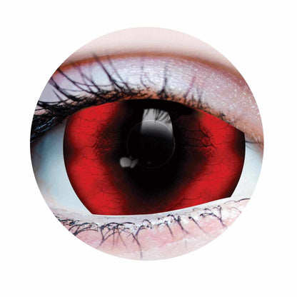 Red Reptile Contacts, Red Lizard Contacts