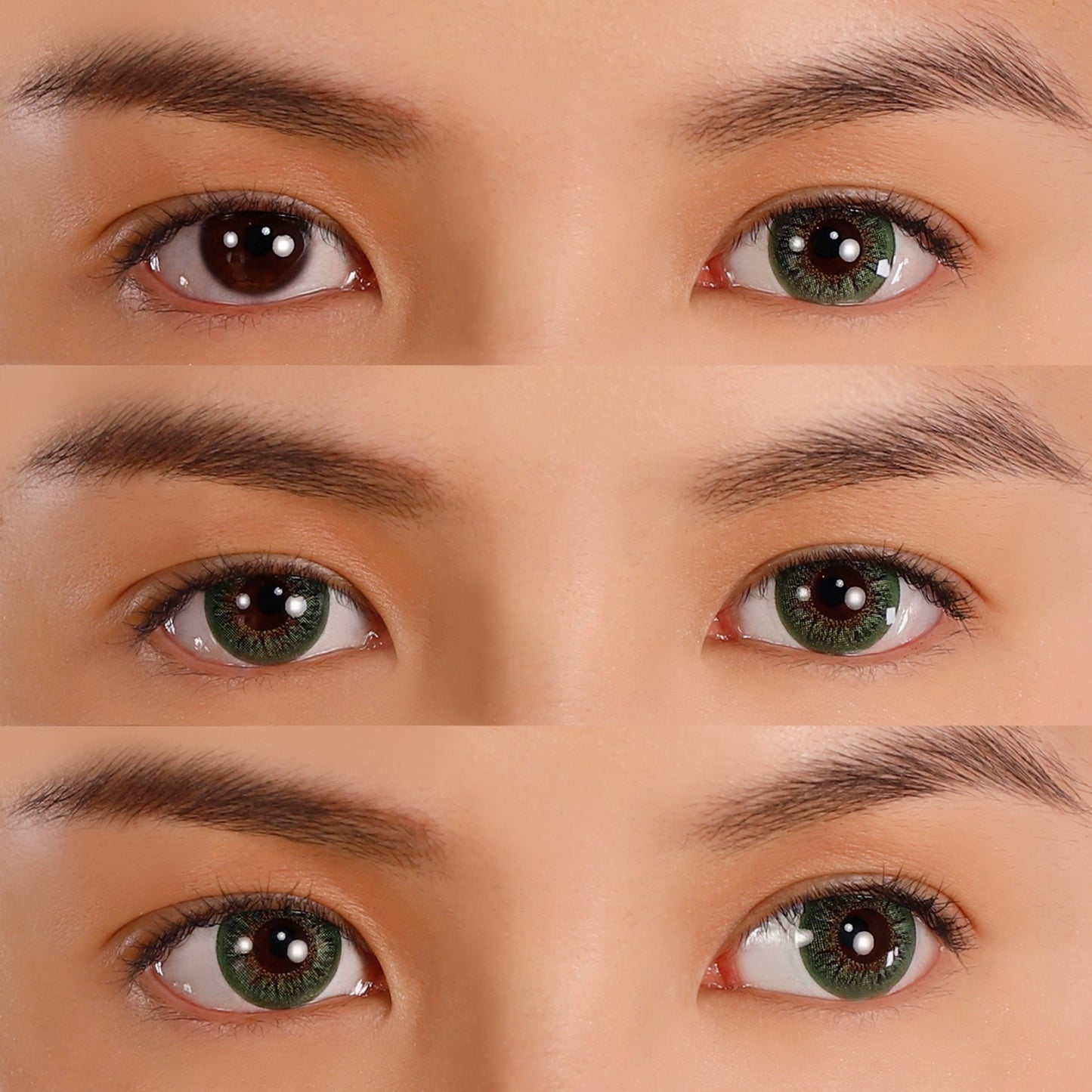 PRIMAL® Aurora Jade - Green Colored Contact Lenses