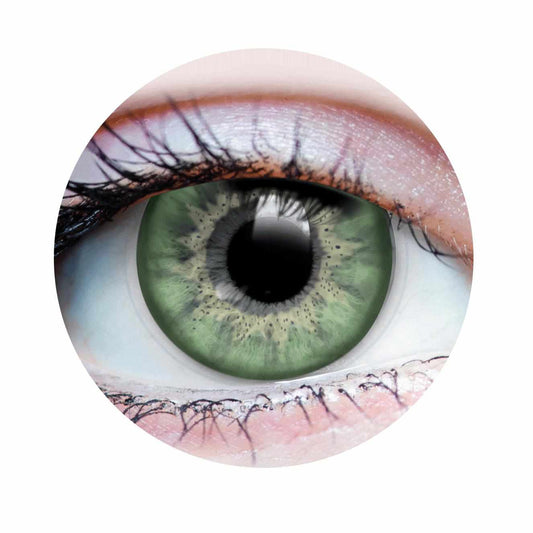 Green colored contact lenses, coloured contact lenses, circle lens, color contacts