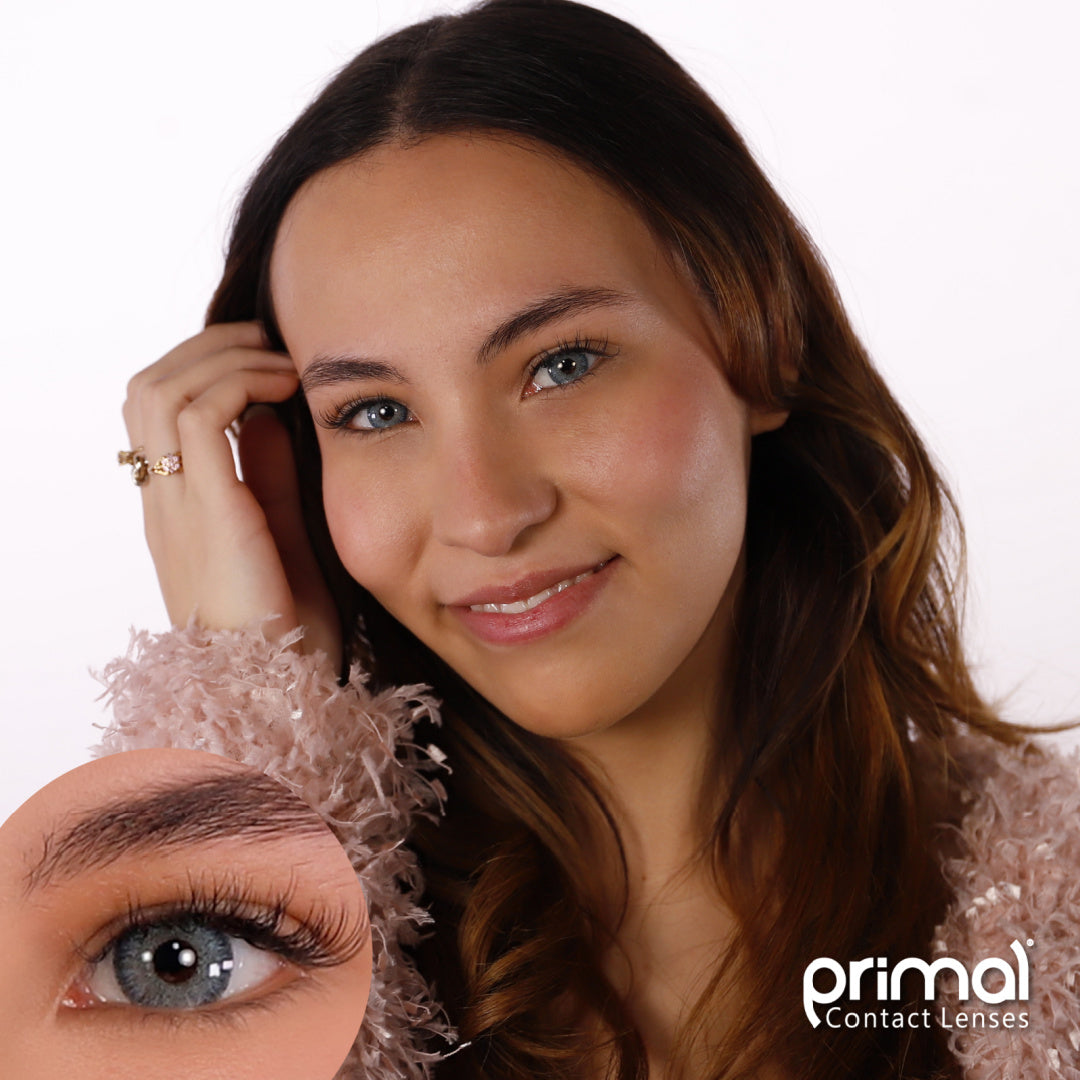 PRIMAL® Dream Ocean - Blue Coloured Contact Lenses