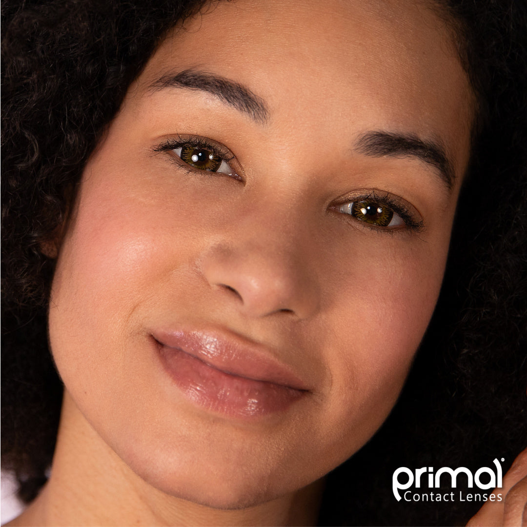 PRIMAL® Temptress Chestnut - Brown Colored Contact Lenses