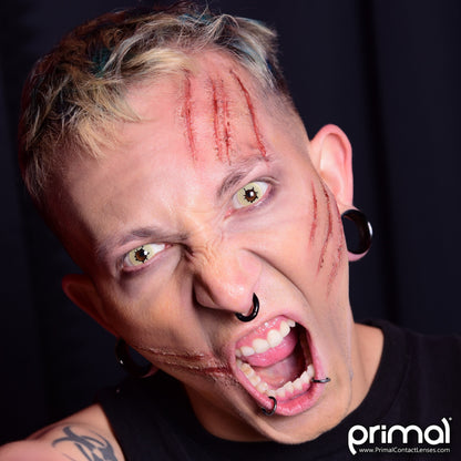 Contagion Contact Lenses Mockup Model Portrait