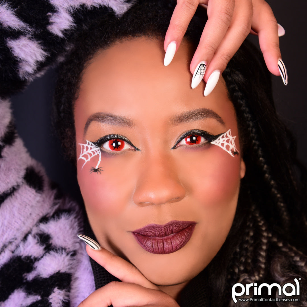 PRIMAL ® Contagion II - Red Colored Contacts