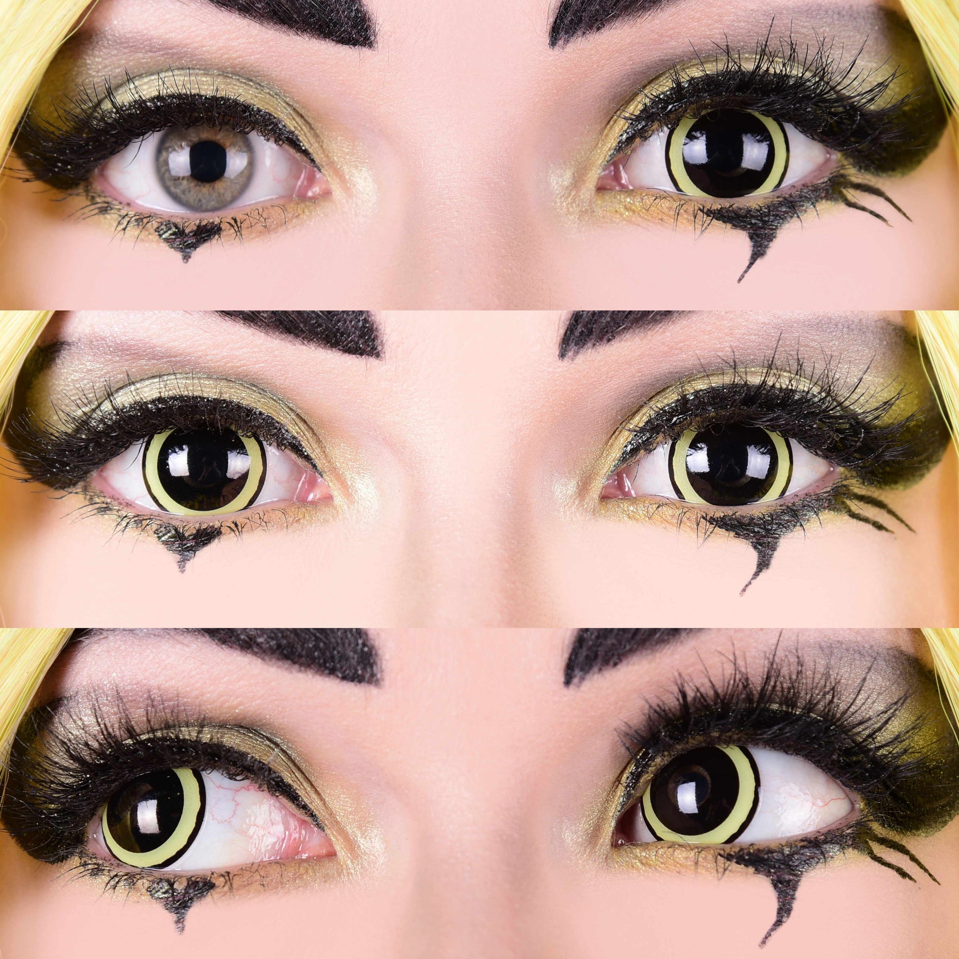 PowerPuff Girls Green Contact Lenses 3eyes Mockup