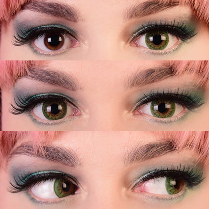 Aurora Jade Contacts 3 eyes Mockup Closeup