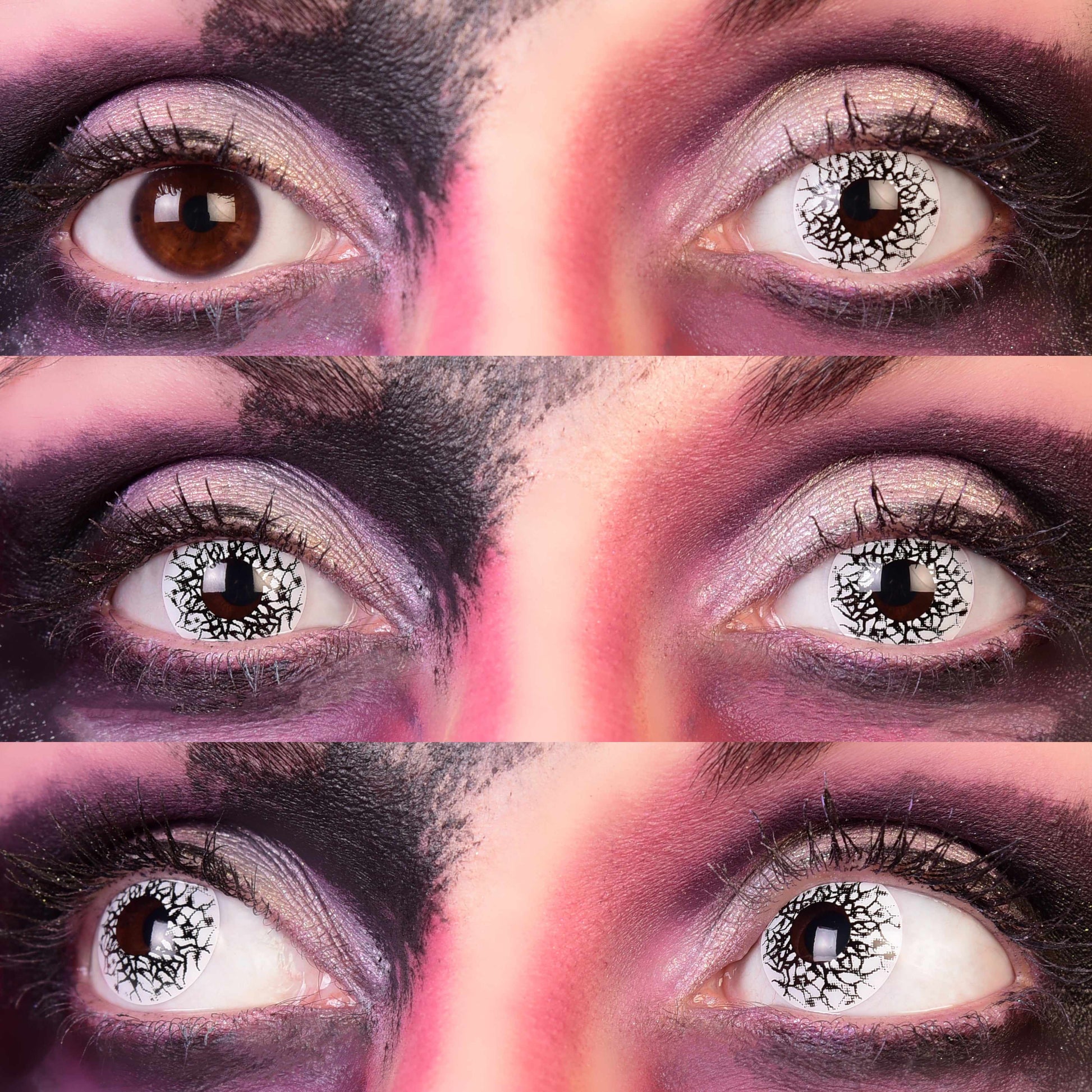 Berserker Black Contact Lenses 3eyes Mockup
