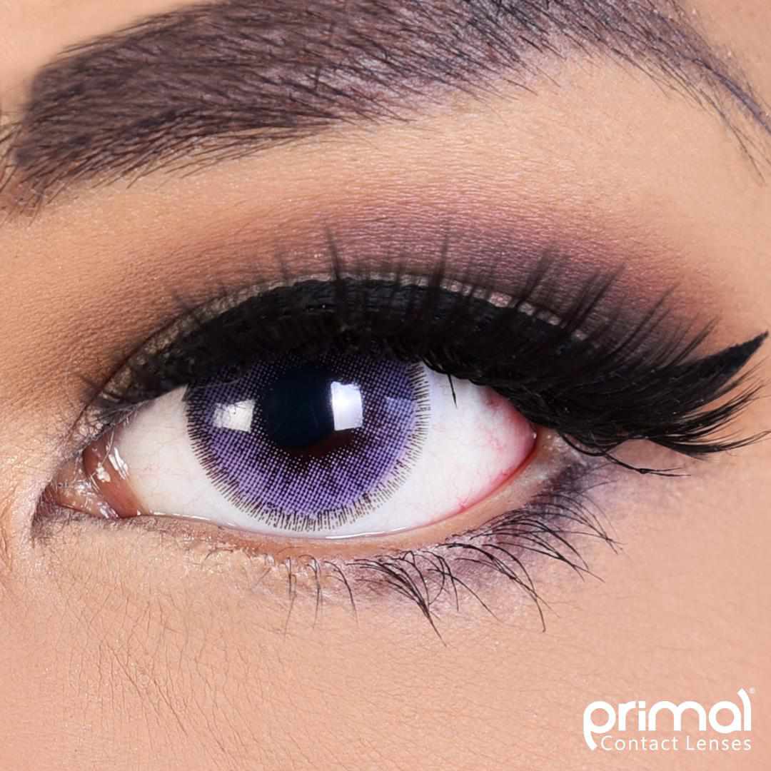 Purple colored contact lenses, coloured contact lenses, circle lens, color contacts