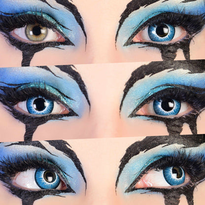 Chucky Blue Contact lenses 3eyes Mockup